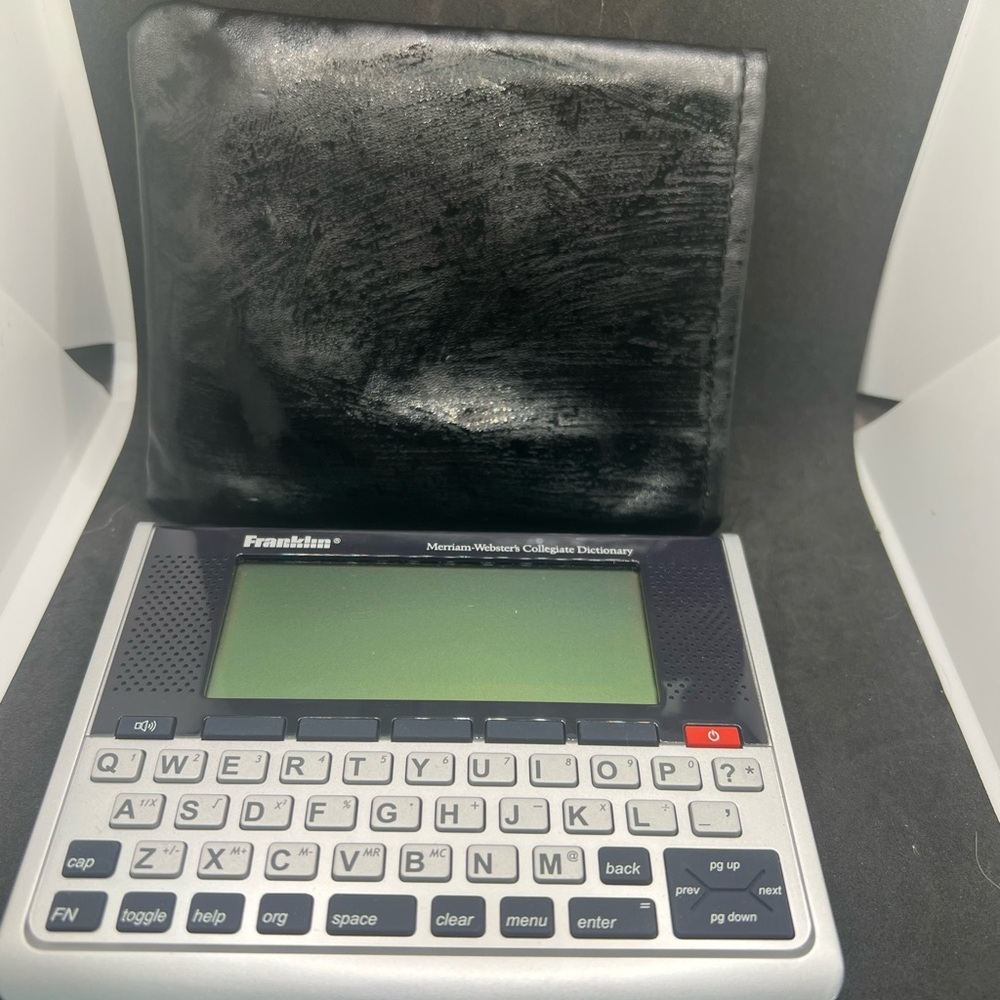 Franklin Electronic Dictionary - Black and Gray
